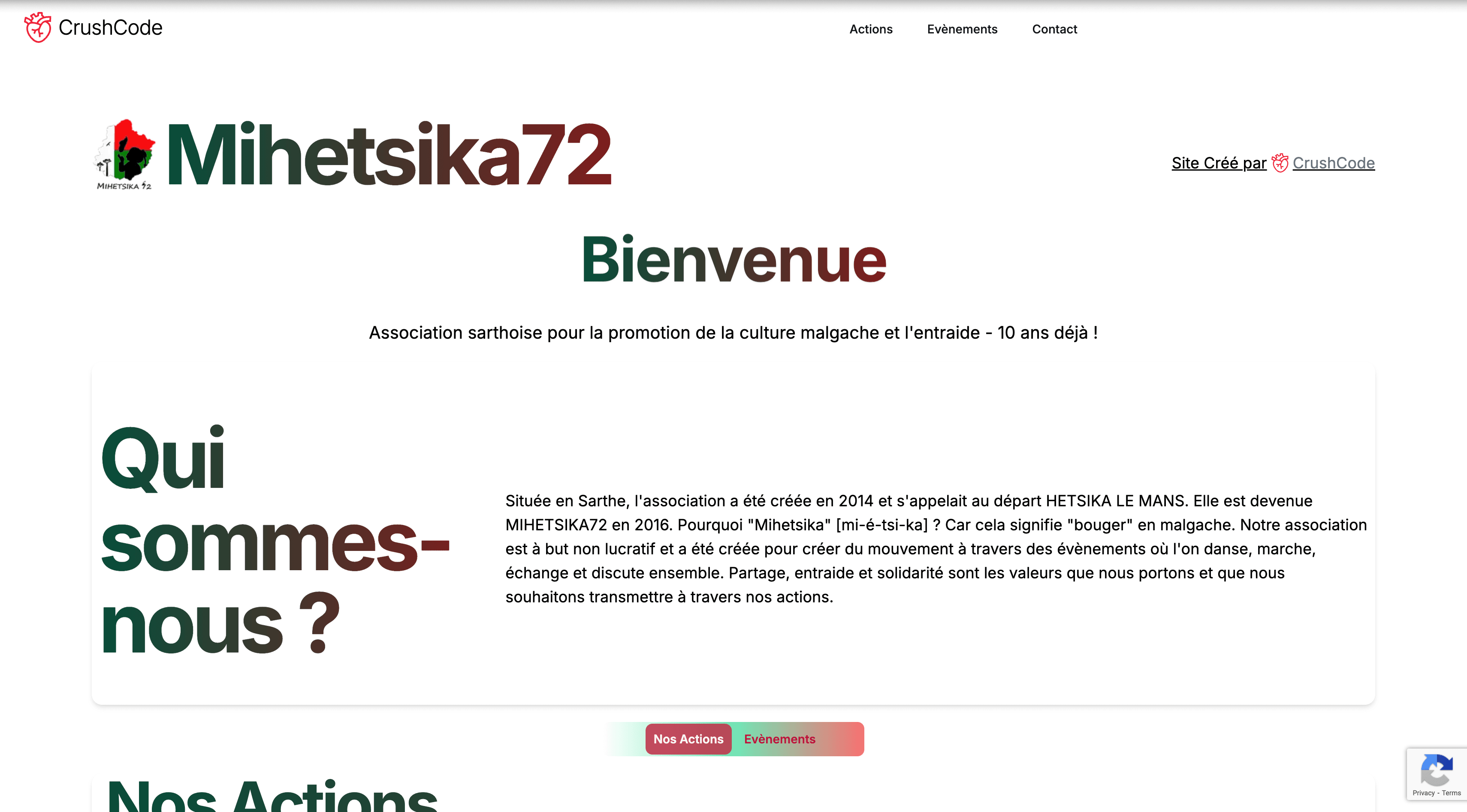 Mihetsika72 – Association